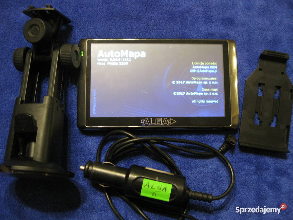 Nawigacja Alga 6005 BTHD 7 Ełk