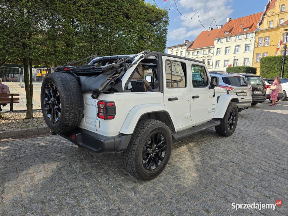 jeep wrangler sahara 20 turbo phev plugin hybrid Wrangler Białogard
