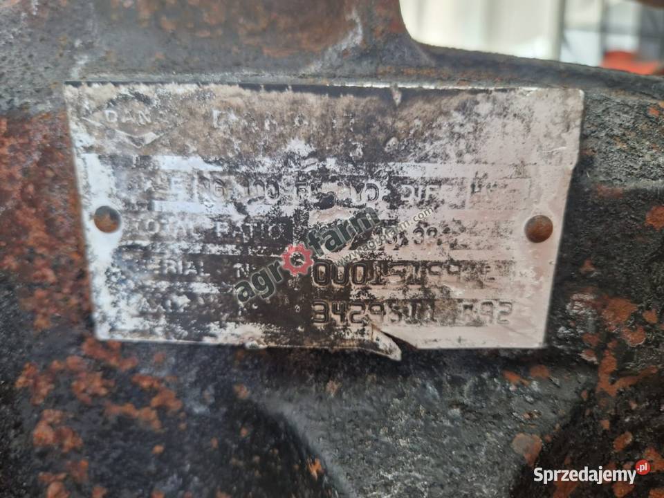 Przedni most Landini Rex F 80 Dana NG 100 Układ kierowniczy i oś przednia Byków