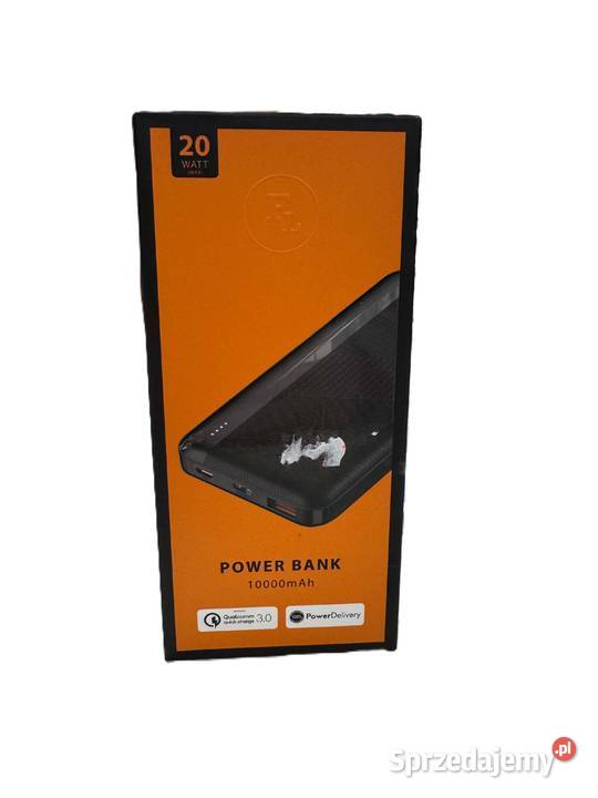 Powerbank FL 10000mAh 20W CZARNY USB CUSB Elbląg