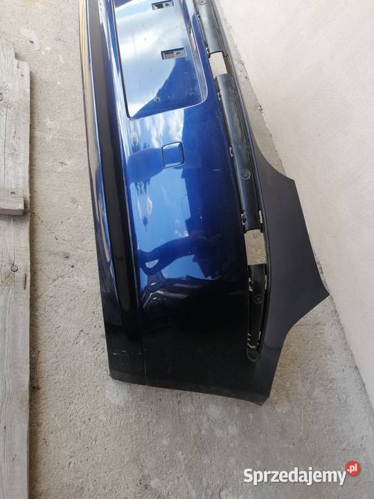 Bmw e87 zderzak tył lift niebieski łódzkie Aleksandrów Łódzki