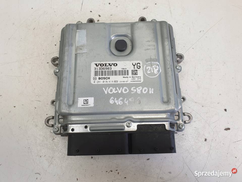 Volvo V70 III 20 D STEROWNIK SILNIKA komputer osobowe