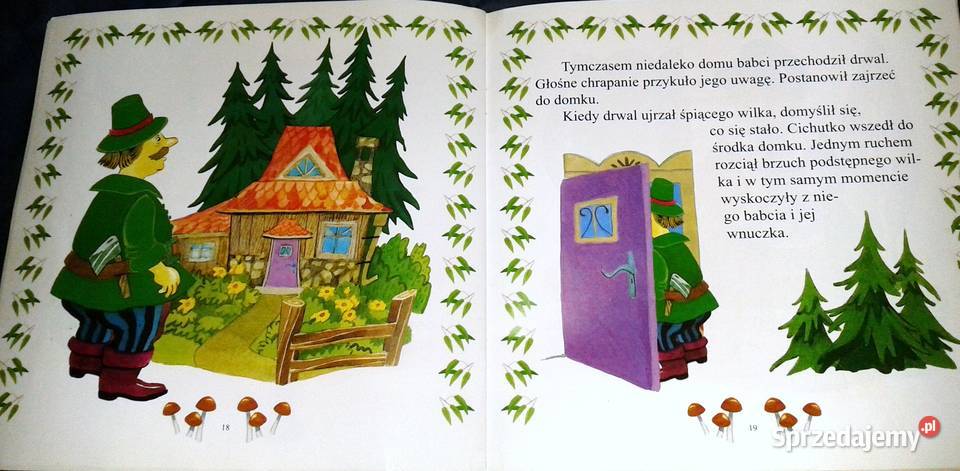 Czerwony Kapturek Bracia Grimm Chełm sprzedam