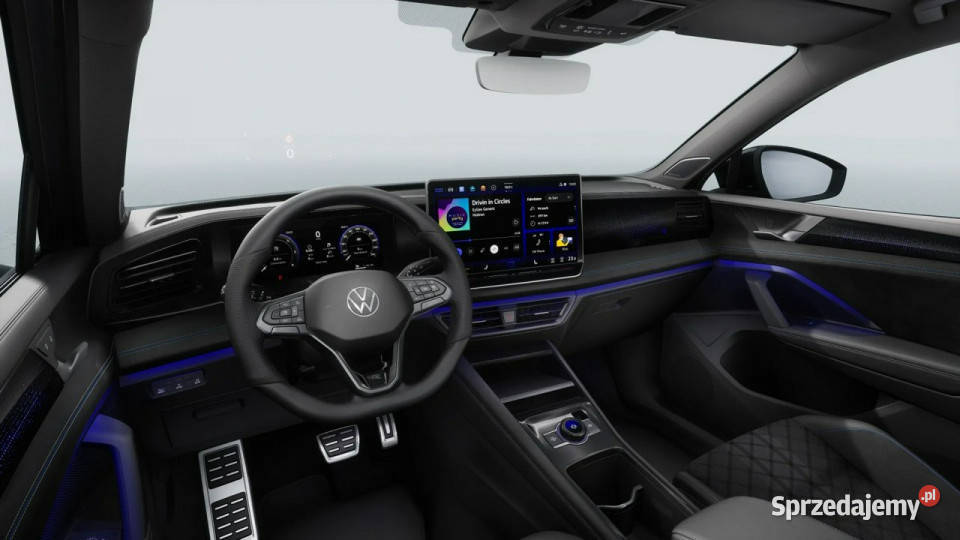 Volkswagen Tiguan RLine Plus 20 TSI 4MOTION 204 elektryczne lusterka Łódź