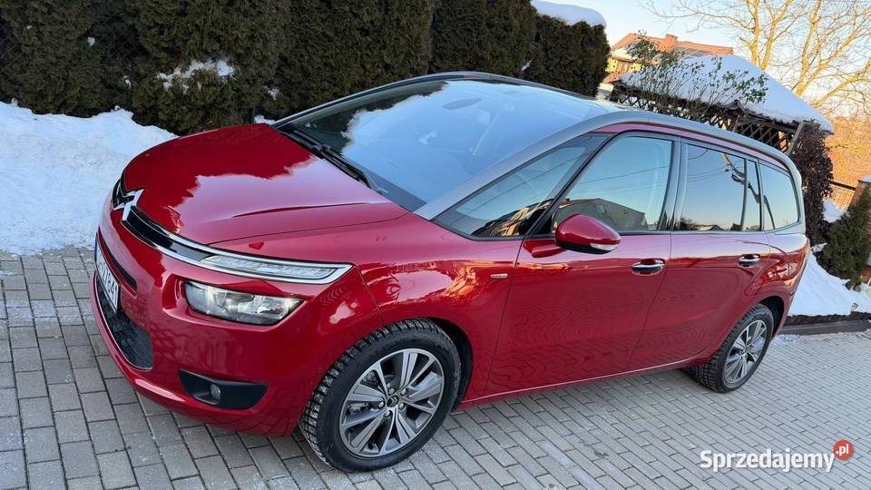Citroen C4 Grand Picasso Exclusive 7-osobowy Serwisowany Doinwestowany