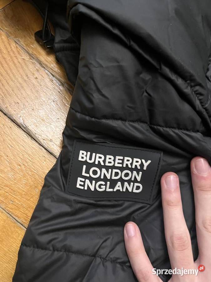 kurtka burberry puffer M Warszawa sprzedam