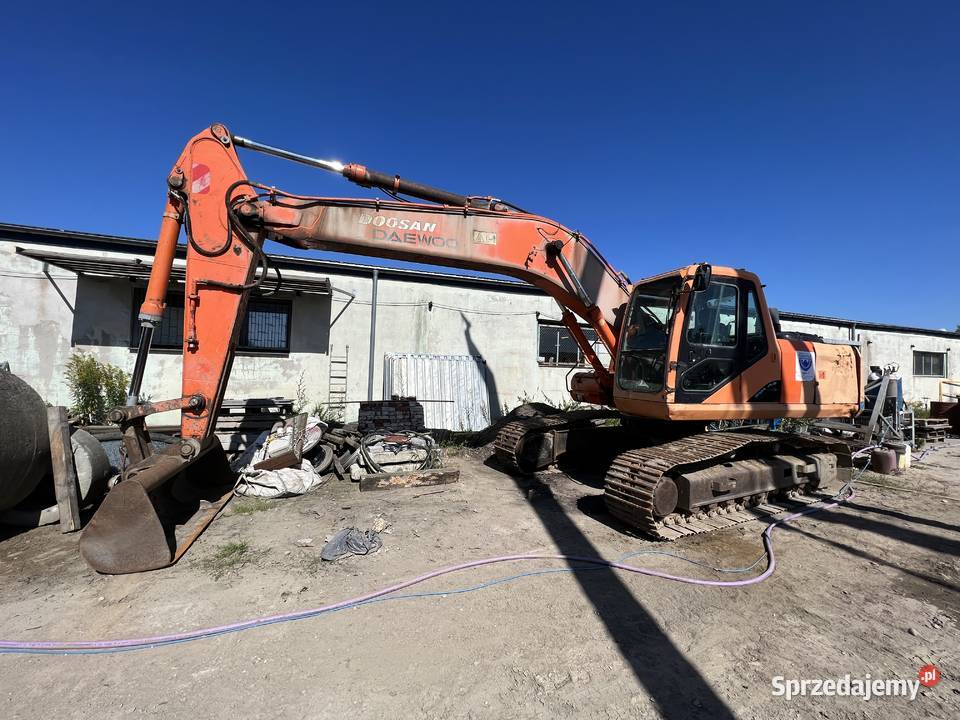 Koparka gąsienicowa Daewoo S220LCV Kiełczów