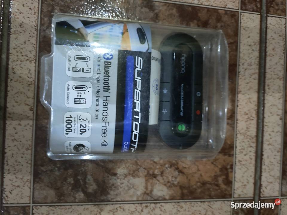 Zestaw głośnomówiący Bluetooth superthooth baddy Zestawy głośnomówiące
