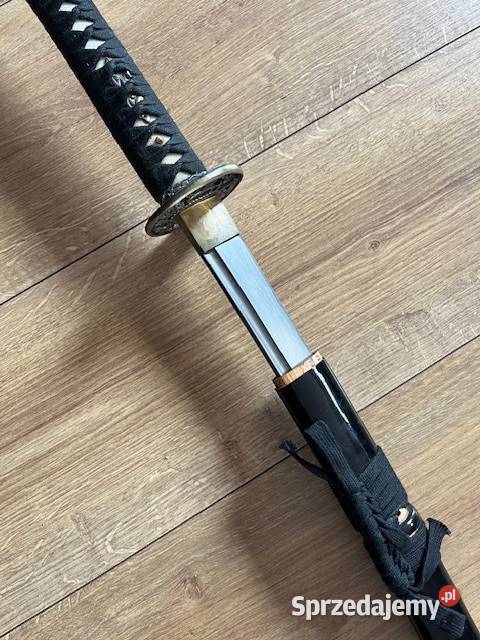 Katana miecz samurajski wykonany współcześnie Mrągowo