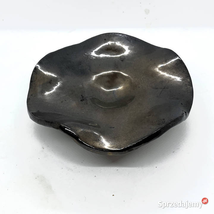 Ceramiczny ręcznie formowany świecznik Czechy mazowieckie Warszawa