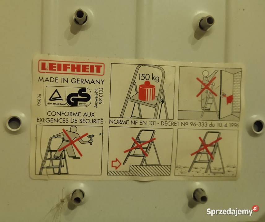 Drabina Leifheit Pozostałe Łęczna