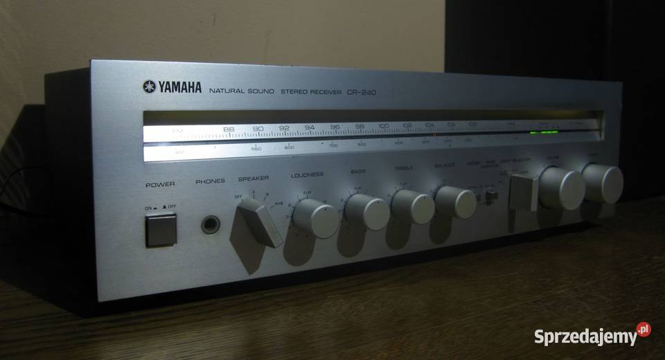 YAMAHA CR-240 Elegancki Amplituner Stereo Klasyk