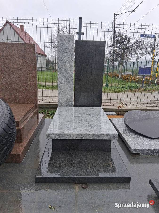 Nagrobek urnowy 120 x 60 Wiscont white Wrocław