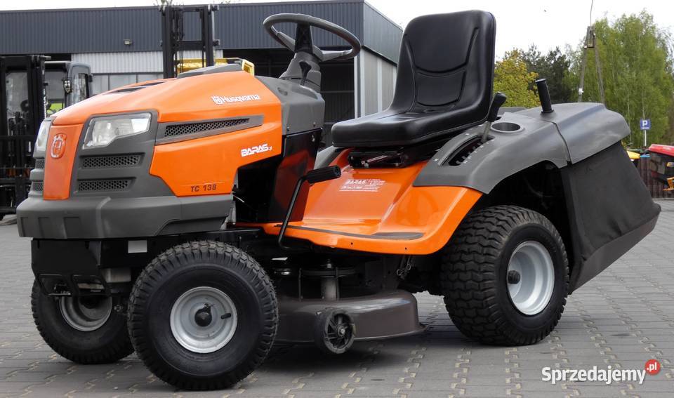 Traktorek kosiarka Husqvarna TC138 BS Pompa Świnice Warckie