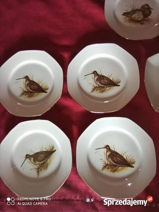 Talerz z manufaktury Limoges Made in France Porcelana i szkło Gdańsk