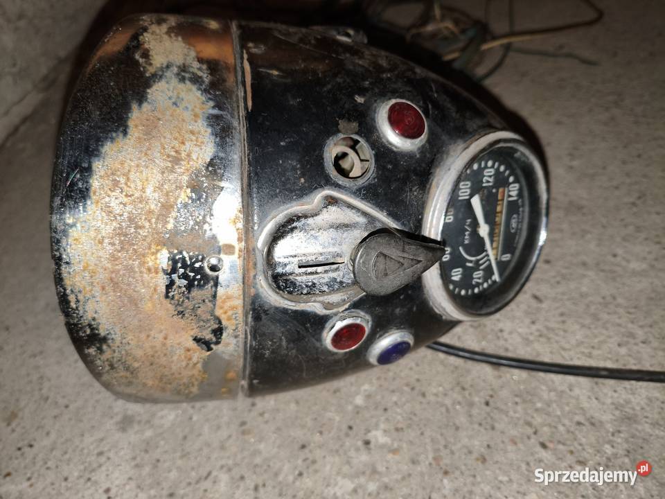 Lampa Przednia z instalacją elektryczną K750 Motoryzacja Leszno