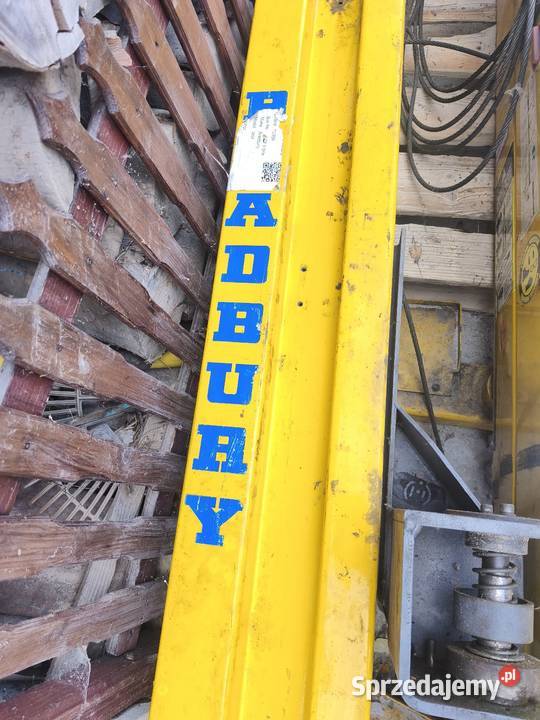 Podnośnik dwukolumnowy samochodowy hydrauliczny Zabratówka