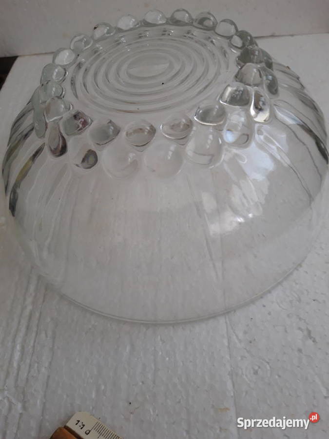 miska salaterka grube szkło Warszawa