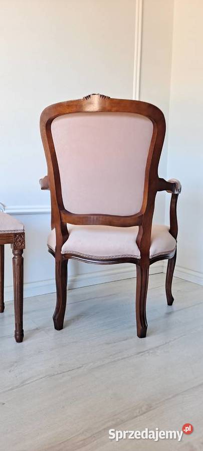 Stylowy fotel kwiaty Ludwik Ludwikowski Fotele Szczecin