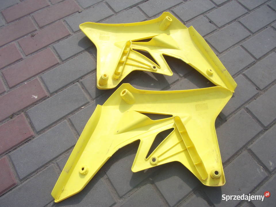 Plastiki osłony chłodnic suzuki rmz 250 komplet Racibórz