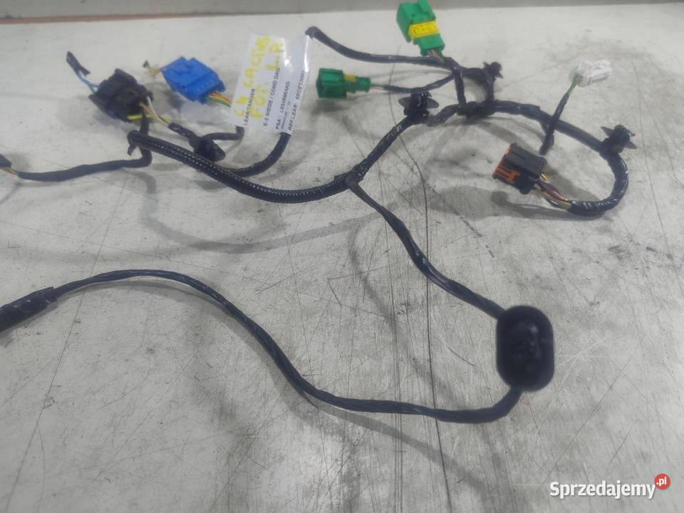INSTALACJA FOTELA LEWY PRZÓD CITROEN C4 CACTUS Części samochodowe