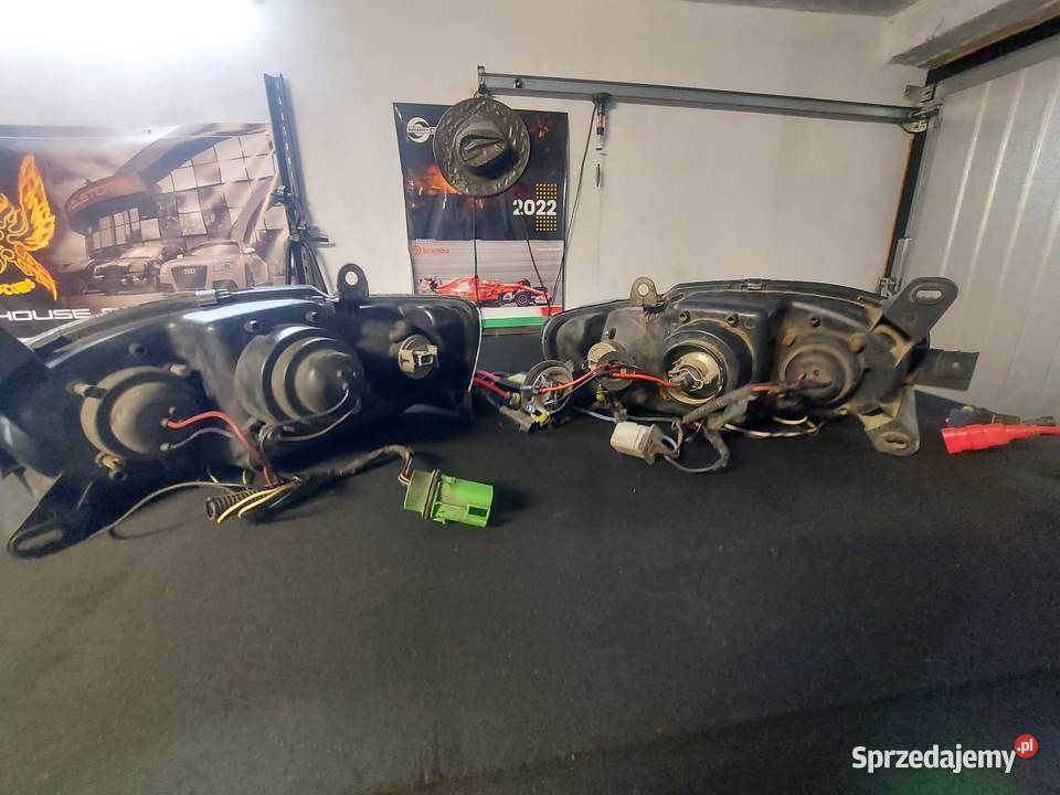 Lampy przod soczewki ringi hid escort mk7 Zabrze sprzedam