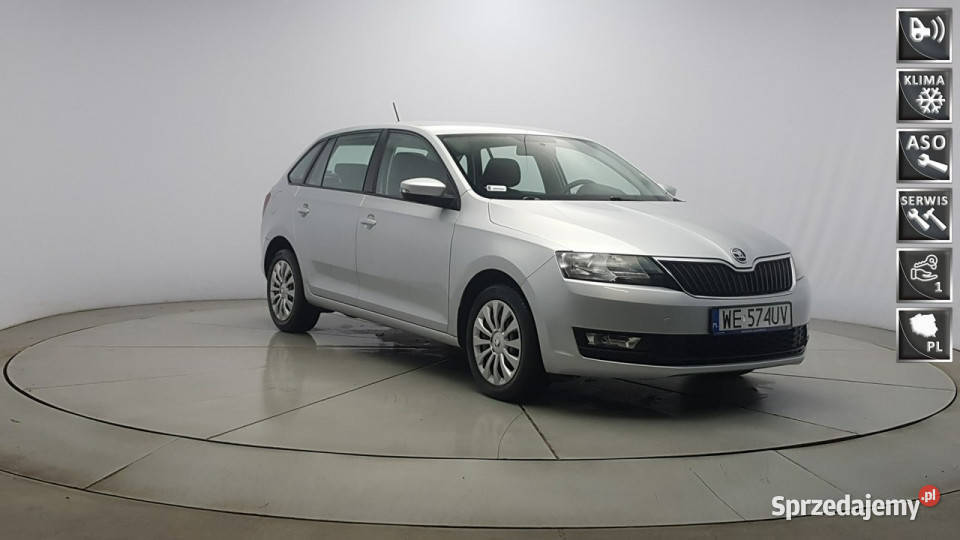 koda RAPID 10 TSI Ambition Z Polskiego Salonu pełny VAT Warszawa