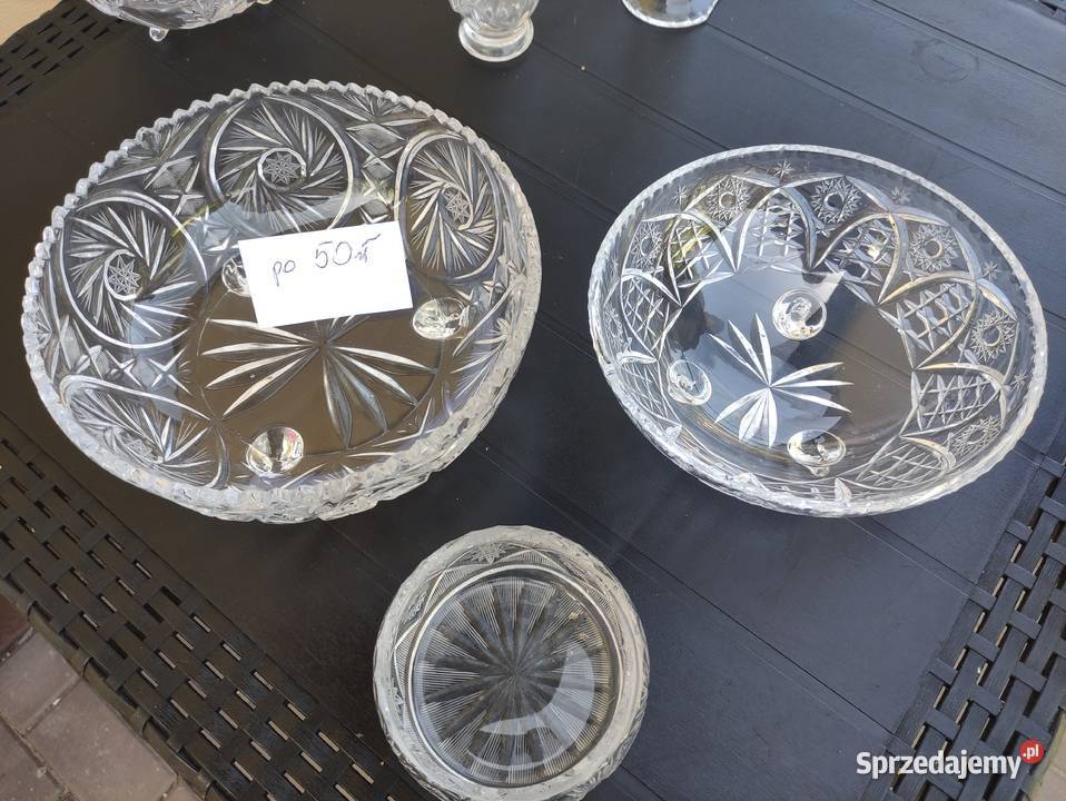 sprzedam kryształy z okresu PRL lubelskie Lublin