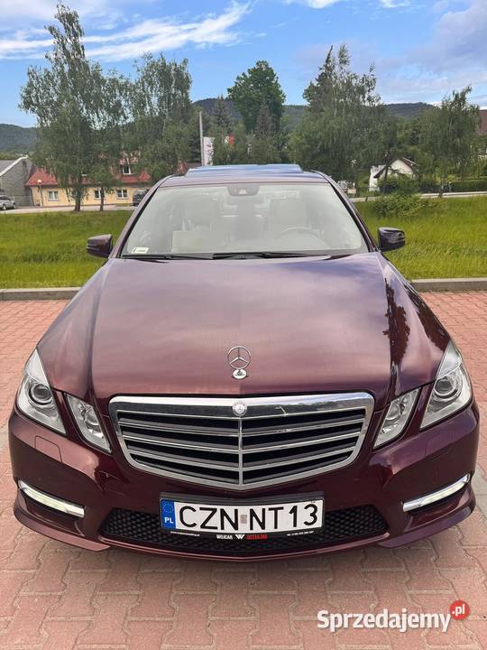 Piękny Mercedes wyjątkowy kolor Limanowa