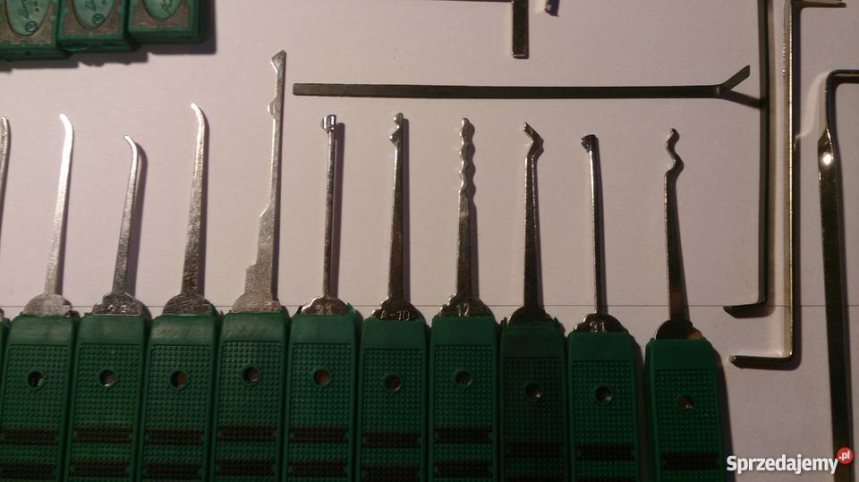 Awaryjne otwieranie zestaw klom wytrychy pick