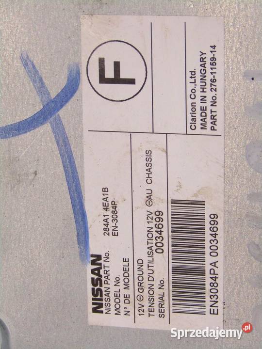 STEROWNIK MODUŁ KAMERY NISSAN QASHQAI J11 lubelskie