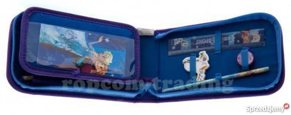 Piórnik z Wyposażeniem Kredki Pisaki FROZEN