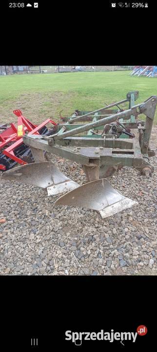 Pług 2skibowy grudziądz duży na części