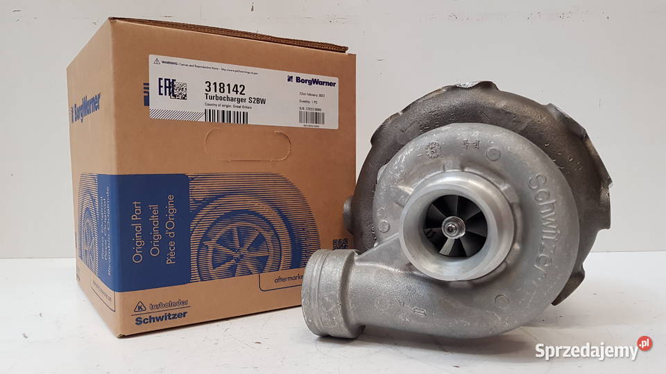Nowa turbosprężarka firmy SCHWITZER 318142 Siedlce