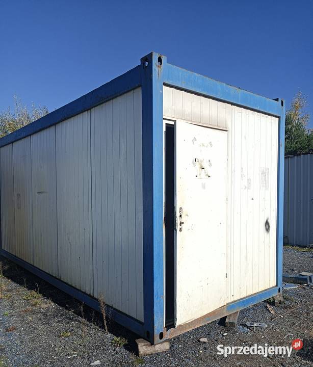 Kontener szatniowy socjalny 6m Kraków r Wieliczka