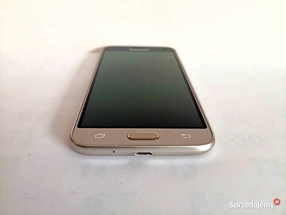 Zestaw smartphone Samsung Galaxy J3 2016 stan Bełchatów