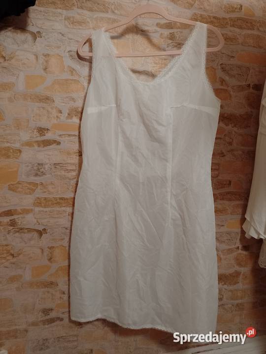 4244 XLXXL Biała halka pod sukienkę z Londynu Kraków