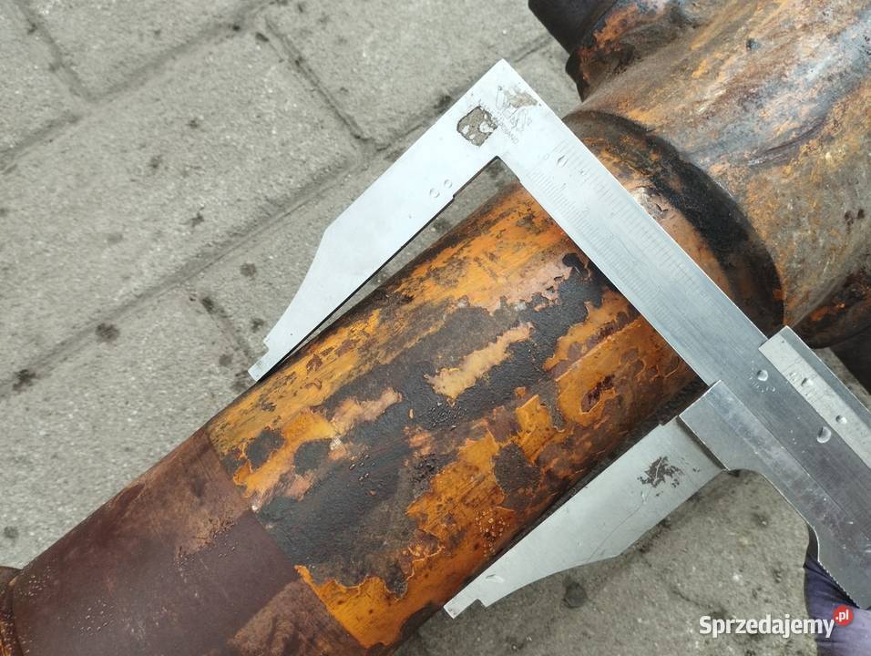 Siłownik hydrauliczny jednostronnego działania