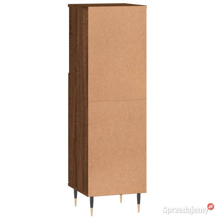 Szafka łazienkowa brązowy dąb 30x30x100 WM831555