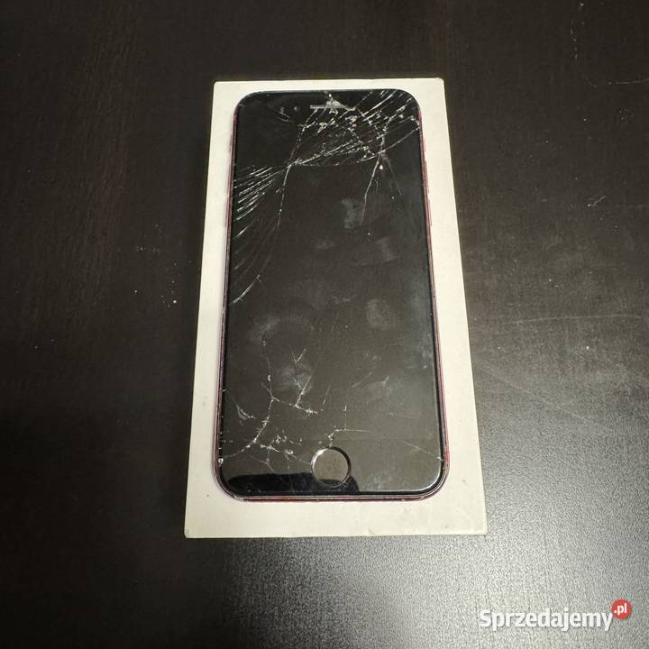 iPhone 8 64GB RED Zbita szyba przódtył Pudełko Warszawa sprzedam