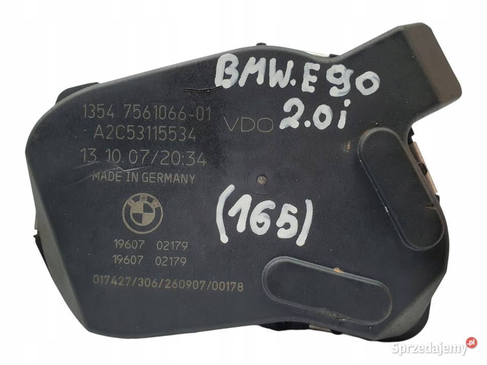 PRZEPUSTNICA BMW E46 E90 E87 20 i N43B20 Chełm