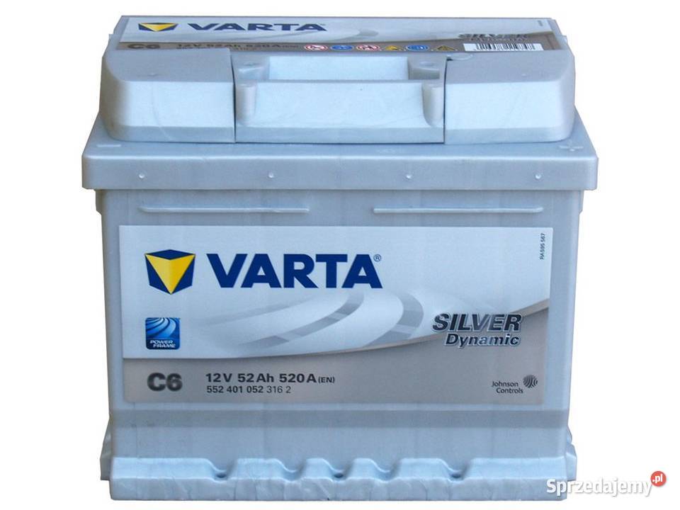 Akumulator VARTA Silver Dynamic C6 52Ah 520A EN akumulatory sprzedam