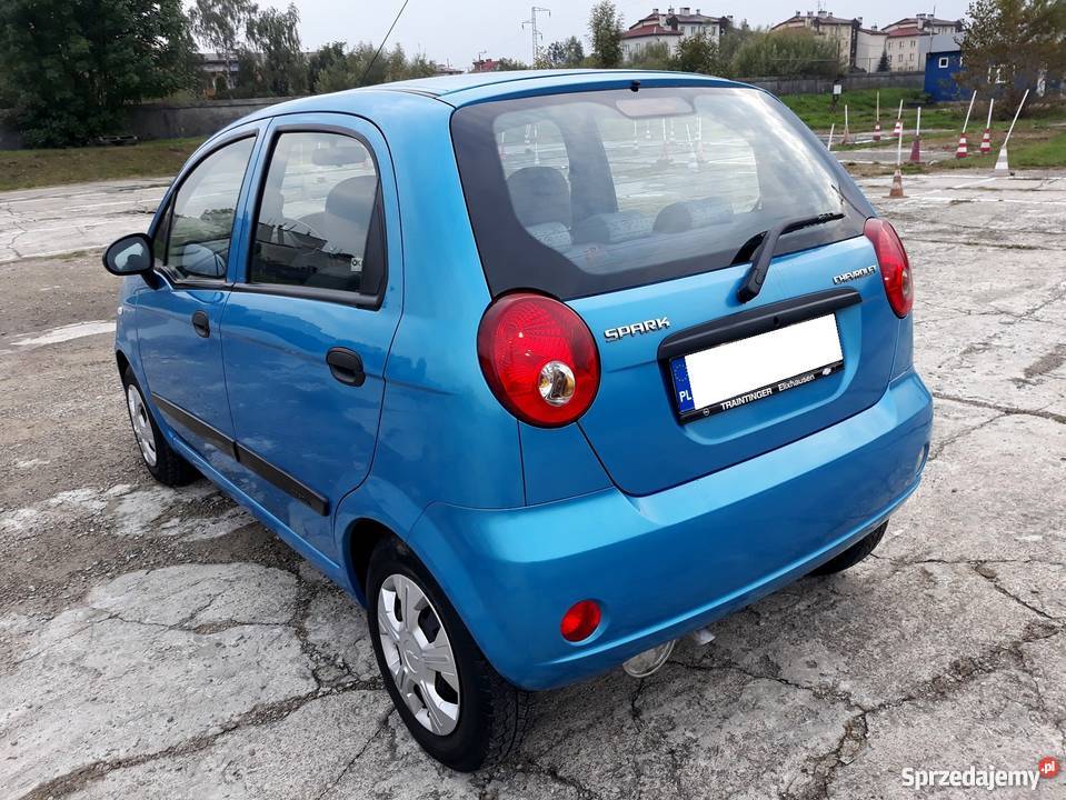 Chevrolet Spark 2007 Wspomaganie Mały Przebieg nieuszkodzony Jasło