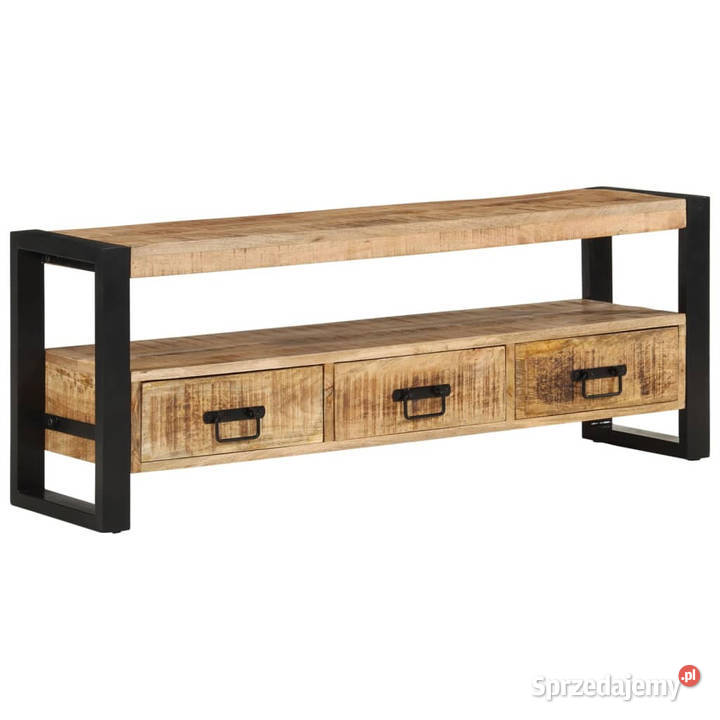 Szafka pod TV 120x30x45 lite drewno mango mazowieckie Warszawa