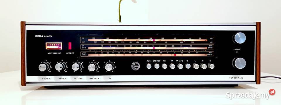 Amplituner Stereo Vintage REMA Arietta 734 Amplitunery wielkopolskie Leszno