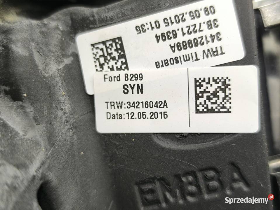 KIEROWNICA MULTIFUNKCJA SKÓRA FORD FIESTA MK7 Wyposażenie wnętrza sprzedam