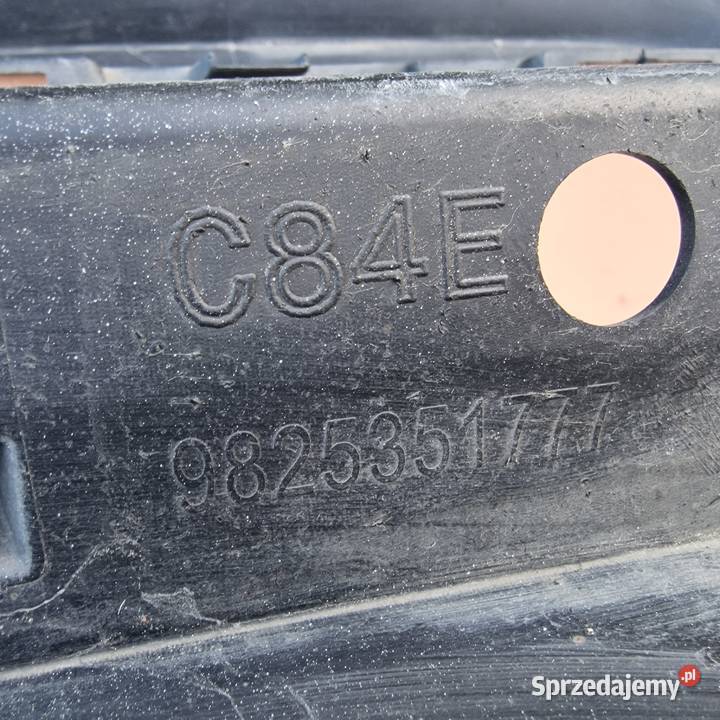 CITROEN C5 AIRCROSS ZDERZAK TYŁ DOKŁADKA DYFUZOR Bieleń