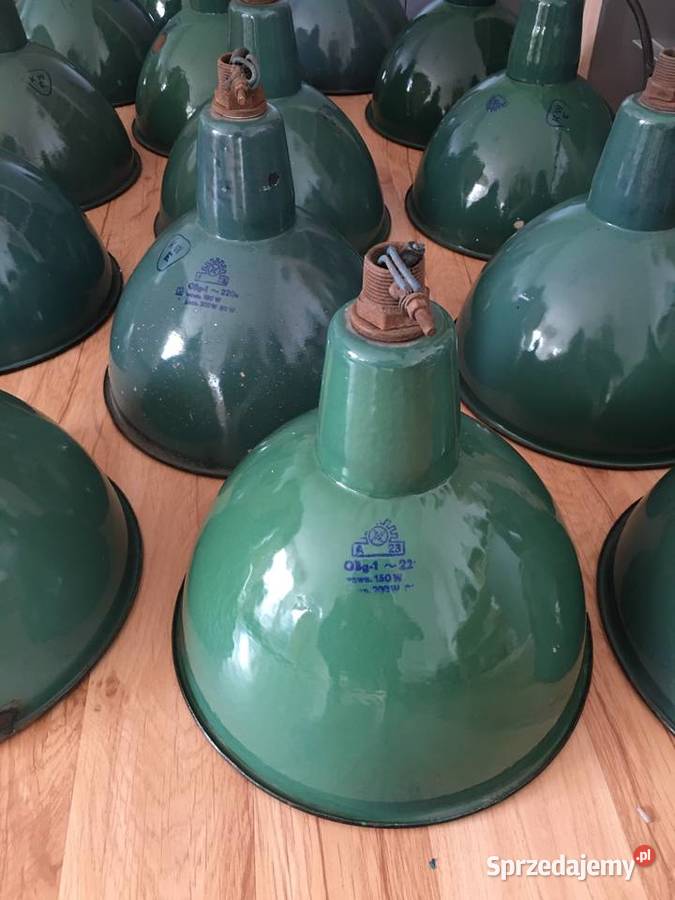 Stare lampy przemysłowe