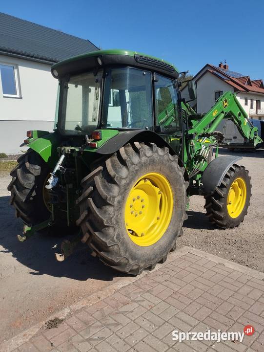 Ciągnik John Deere 5515 z turem mechaniczny Napęd 4x4 Miedziana Góra