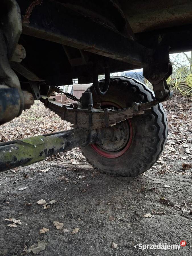 Przyczepa rolnicza wywrotka kiper dwa Siłowniki Rolnictwo Krosno Odrzańskie